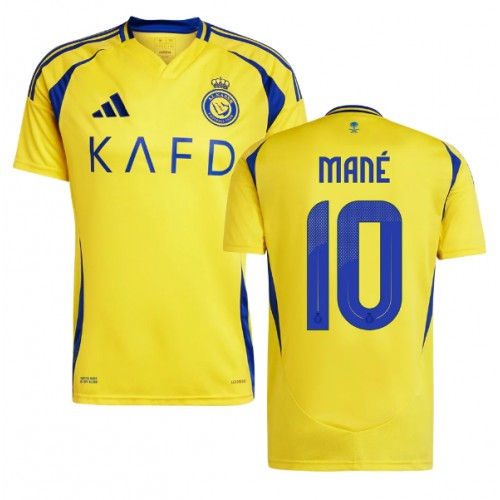 Fotbalové Dres Al-Nassr Sadio Mane #10 Domácí 2024-25 Krátký Rukáv